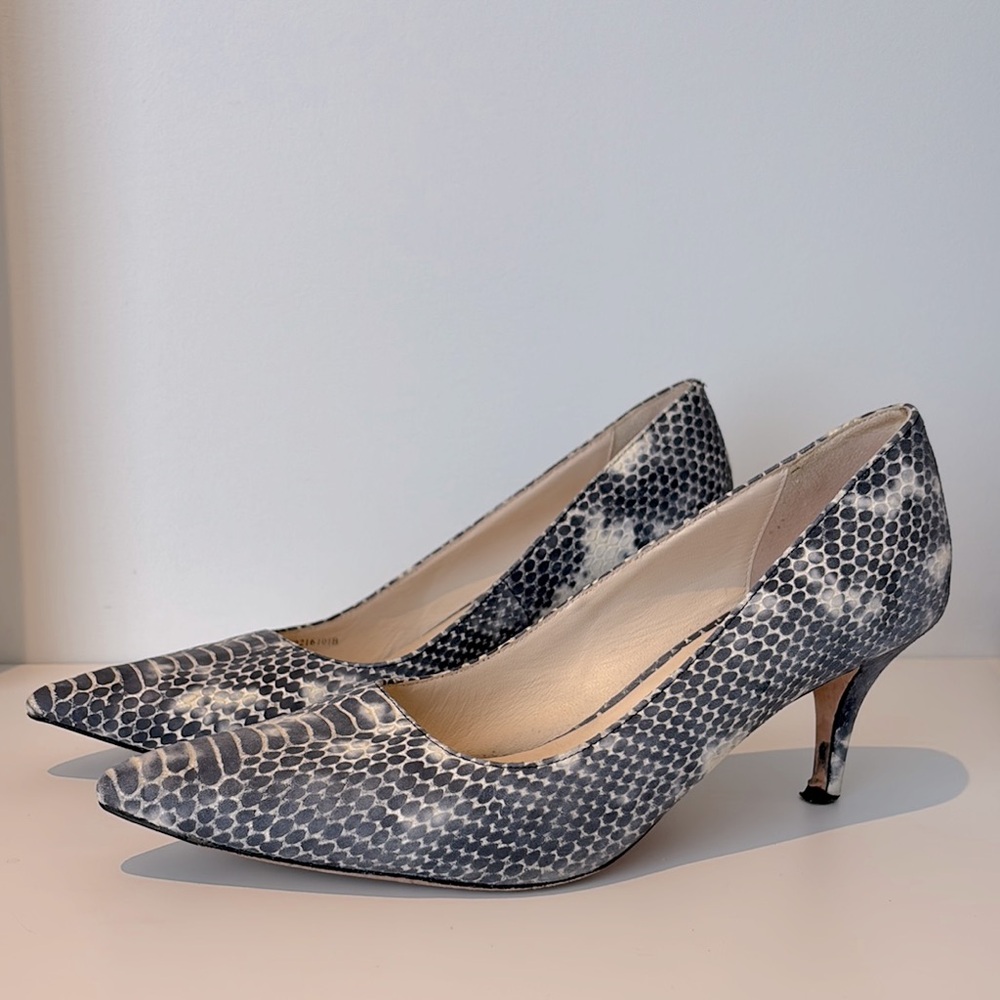 Cole Haan snale prints heels womens size 10.5 B